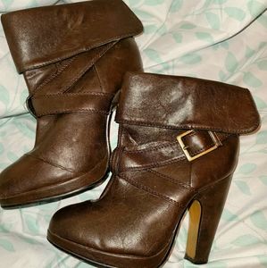 Women's heel booties